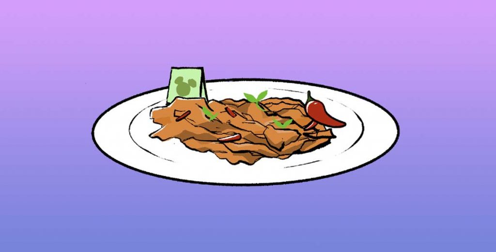 Crystal Palace Adobo Pulled Pork at The Crystal Palace at Magic Kingdom Park