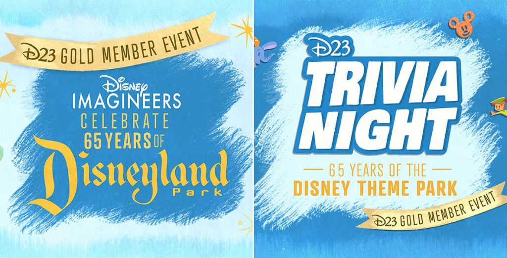 D23 Gold Members Celebrate 65 Years of the Disney Theme Park with Exclusive Online Events!