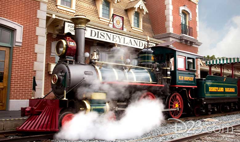 disneyland train