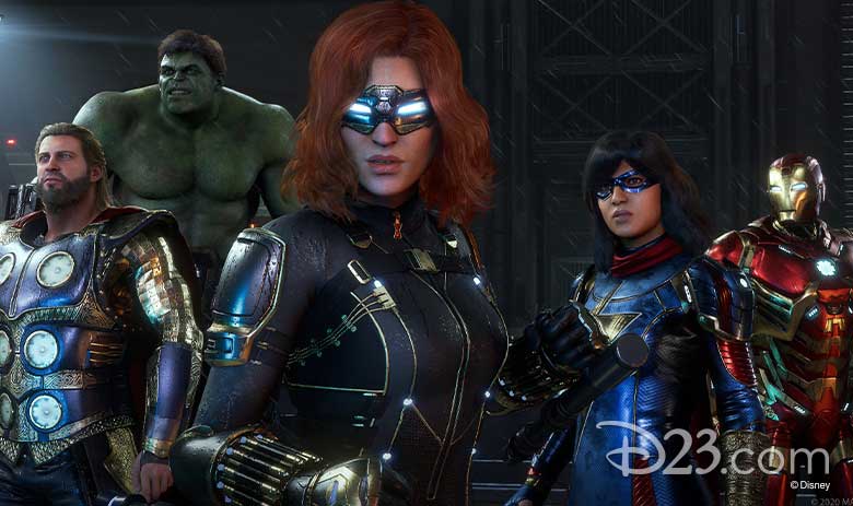 marvel's avengers video game