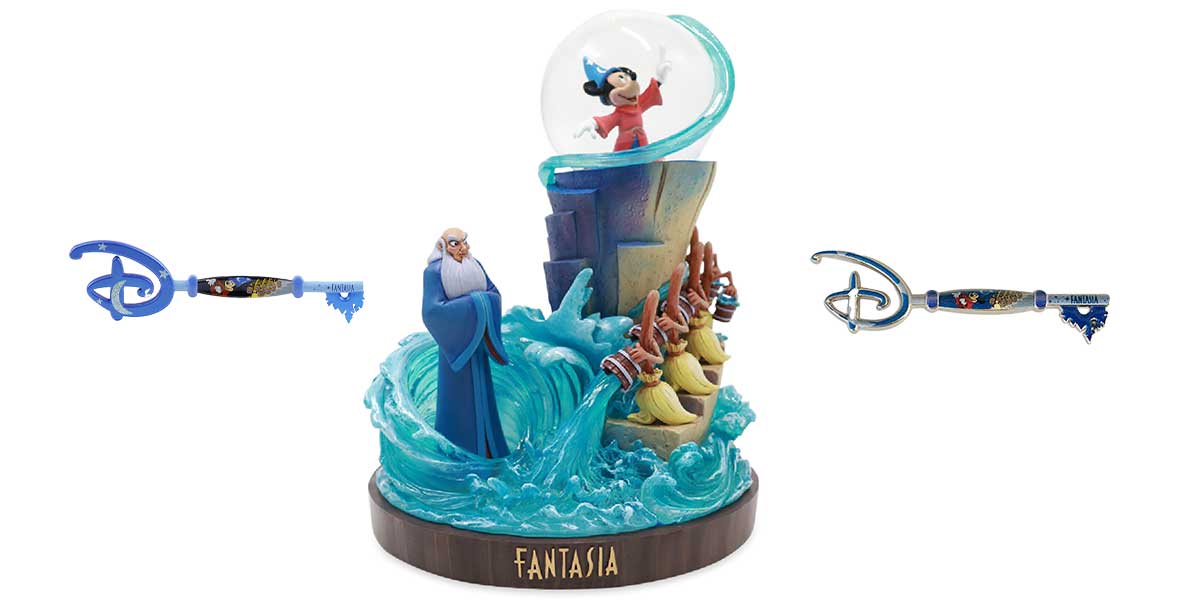 Disney Fantasia 80th Jubiläum Sammlerstück Schlüssel Sonderedition Neu mit Box 