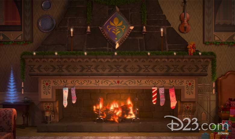 Arendelle Castle Yule Log