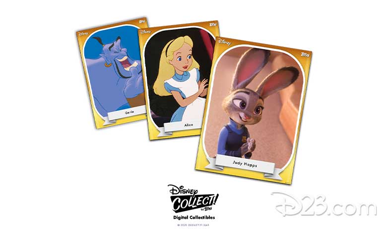 Disney Collect Topps Digital Selects #4 Daisy Duck Single 