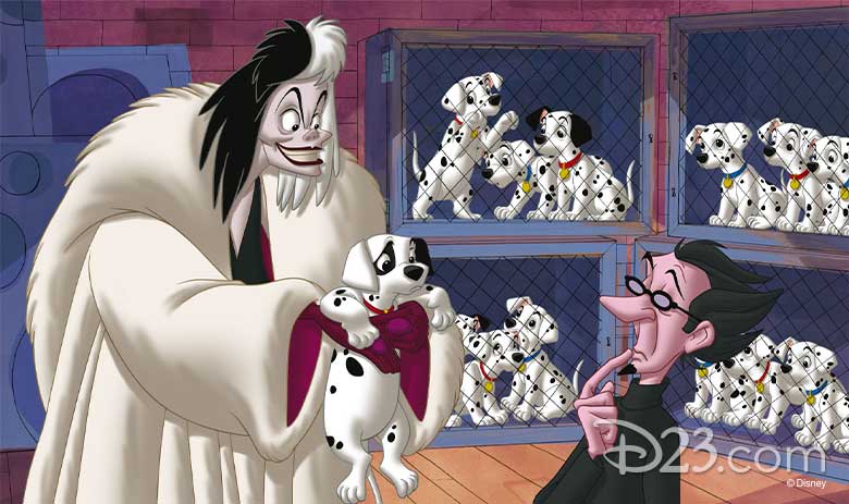 Celebrate 60 Years Of One Hundred And One Dalmatians Plus One Incredible Villain Cruella De Vil D23
