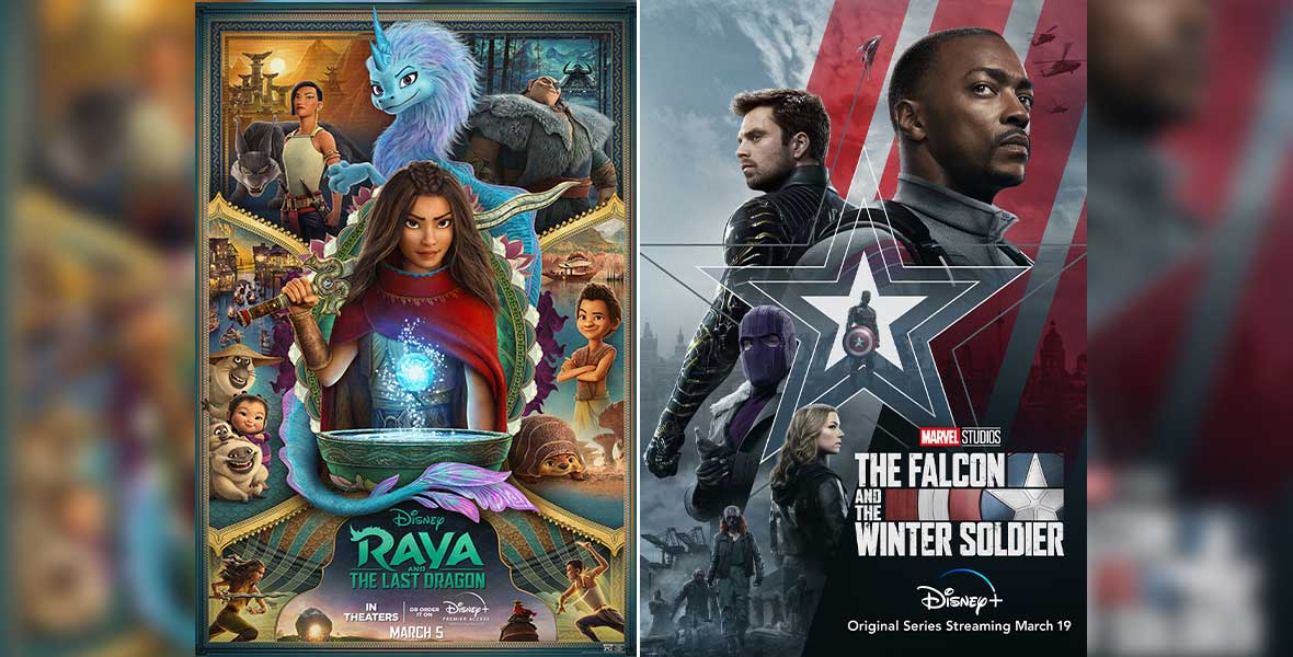 Watch The Epic Big Game Trailers For Raya And The Last Dragon And The Falcon And The Winter Soldier D23