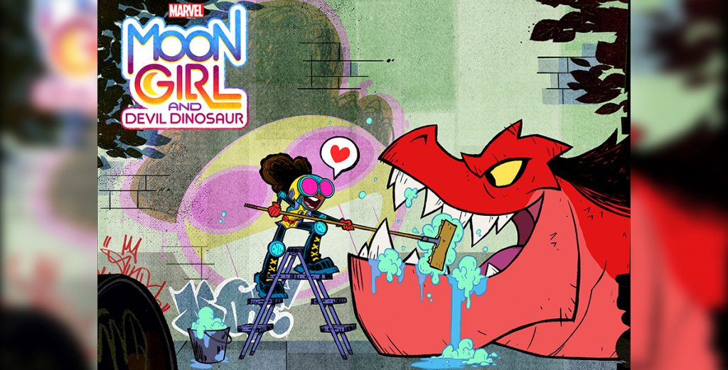 Disney Channel Reveals the Cast of Marvel’s Moon Girl and Devil Dinosaur