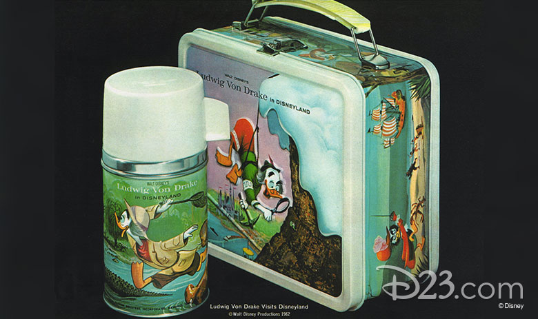 1973 Walt Disney World Lunchbox Metal Aladdin Vintage Collectible