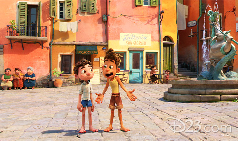 All About the Stunning Transformation in Disney and Pixar's Luca - D23