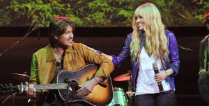 Billy Ray and Hannah Montana