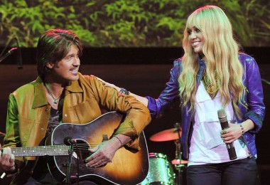 Billy Ray and Hannah Montana