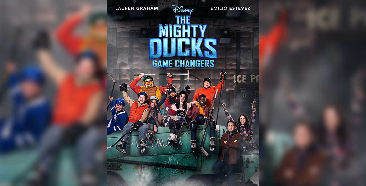 Disney+'s Mighty Ducks First Photos Debut Estevez & Team