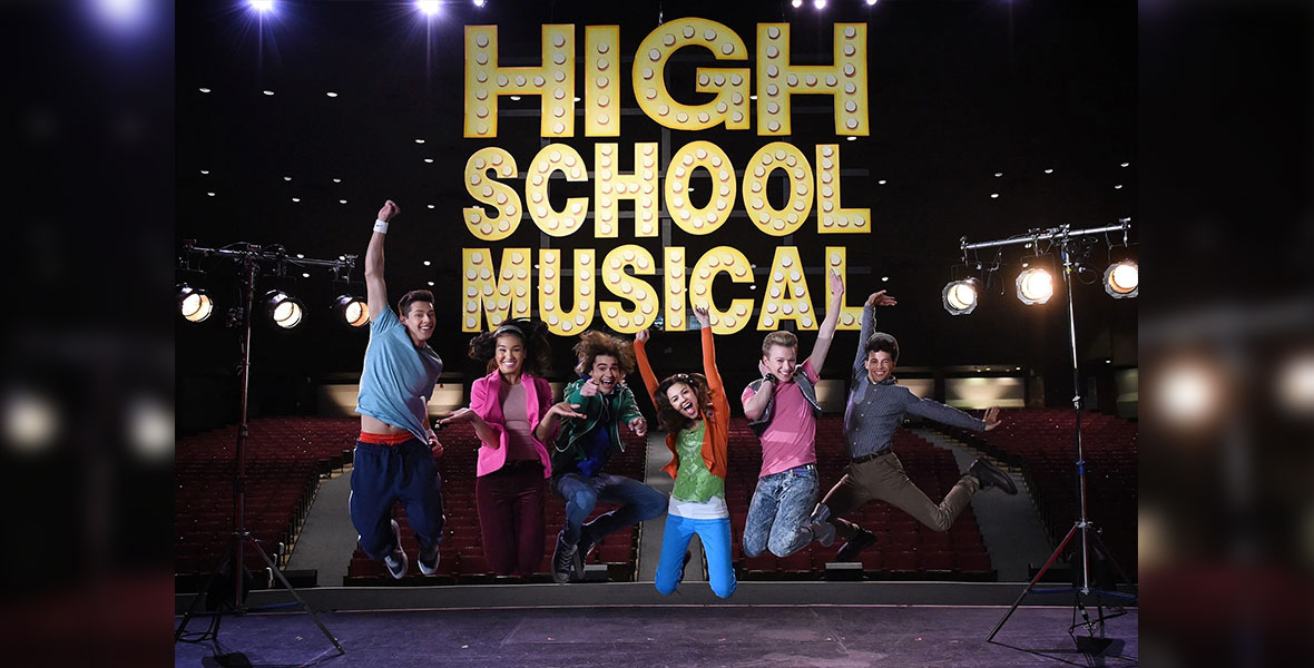 High School Musical 2 - Black Shirt - Girls 10-12 - Disney