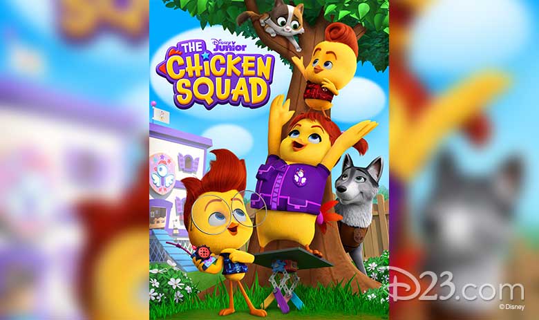 Disney Junior Announces Premiere Date And Guest Cast For The Chicken Squad D23