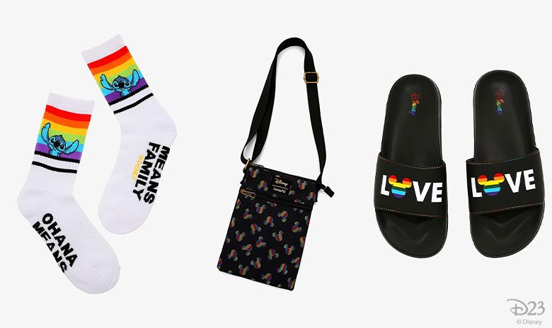 PrideOutlet > Accessories > Rainbow Disney Collection Pride Mickey Mouse  Socks