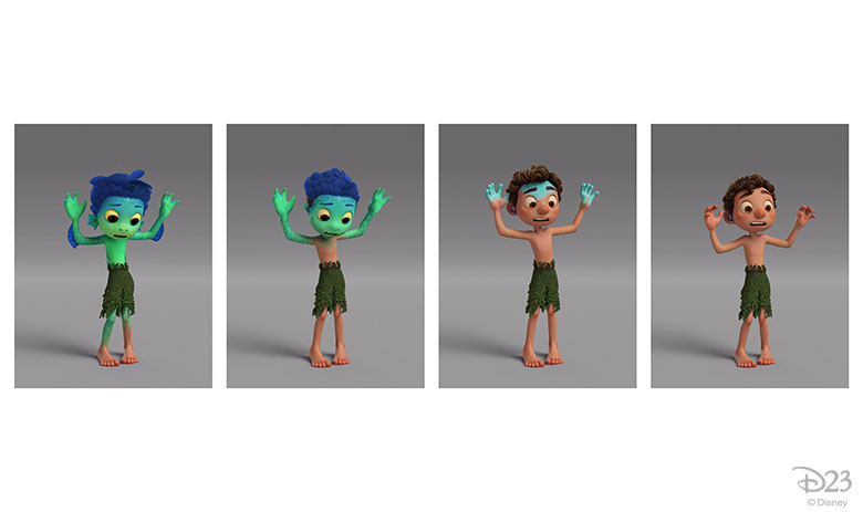 Evolution of Luca(Sea Monster Luca Paguro)#Shorts #Evolution 