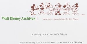 walt disney archives