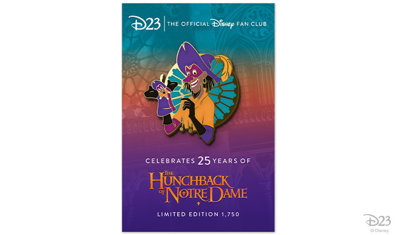 This Hunchback of Notre Dame Pin is a Topsy Turvy D23-Exclusive! - D23