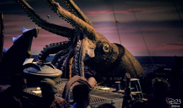 voyage to the bottom of the sea giant squid