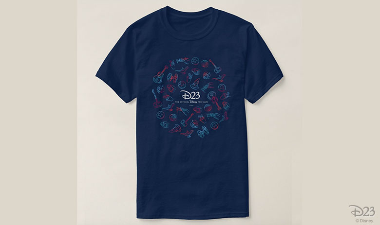 D23 Sketch Design shirt