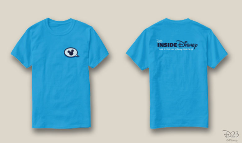 D23 Inside Disney Podcast Shirt