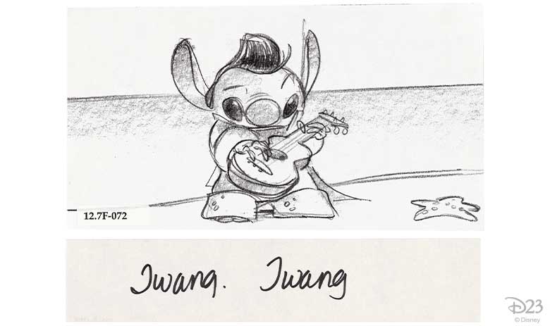 Check out the Lilo & Stitch Art on Display at the Inside the Walt Disney  Archives Exhibition - D23