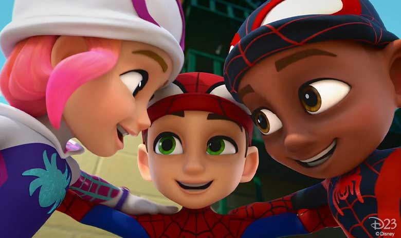 Disney Junior Spins an Inspiring Web of New Stories on Marvel's Spidey and  his Amazing Friends - D23