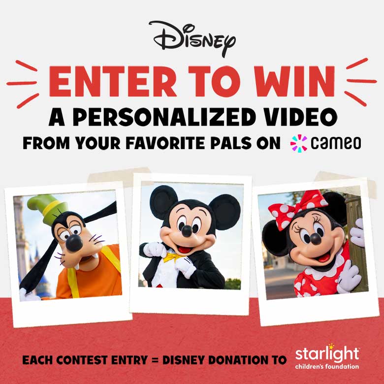 Enter This Contest for a Chance to Win a Personalized Cameo Video