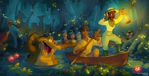 princess and the frog attraction