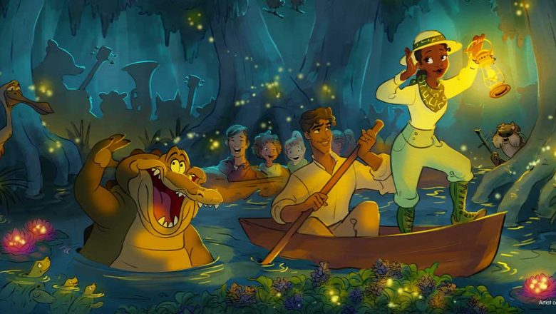 princess and the frog attraction