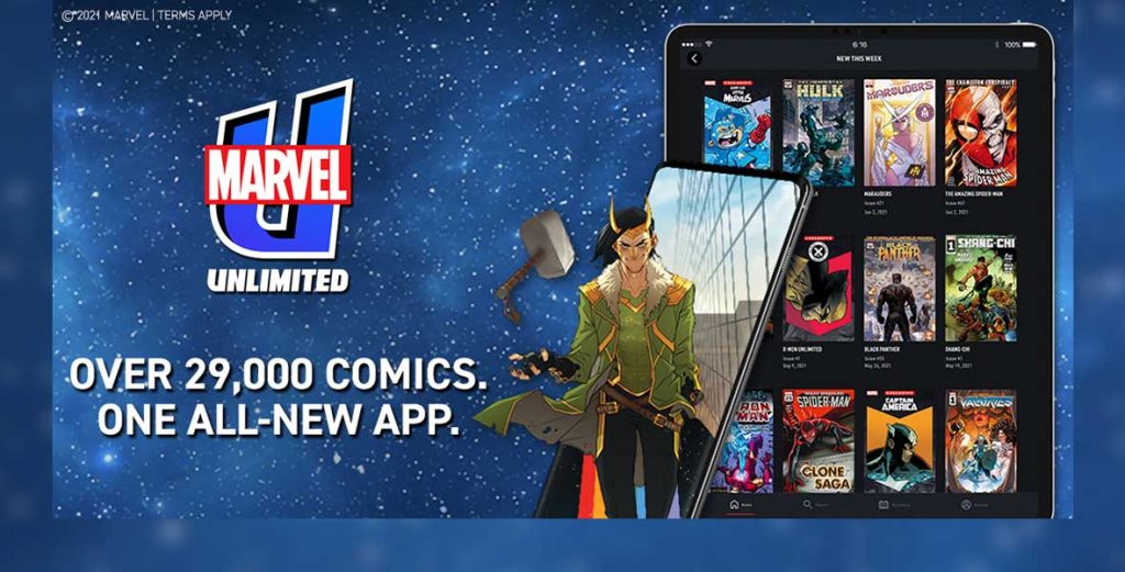 Marvel Launches All-New Marvel Unlimited App
