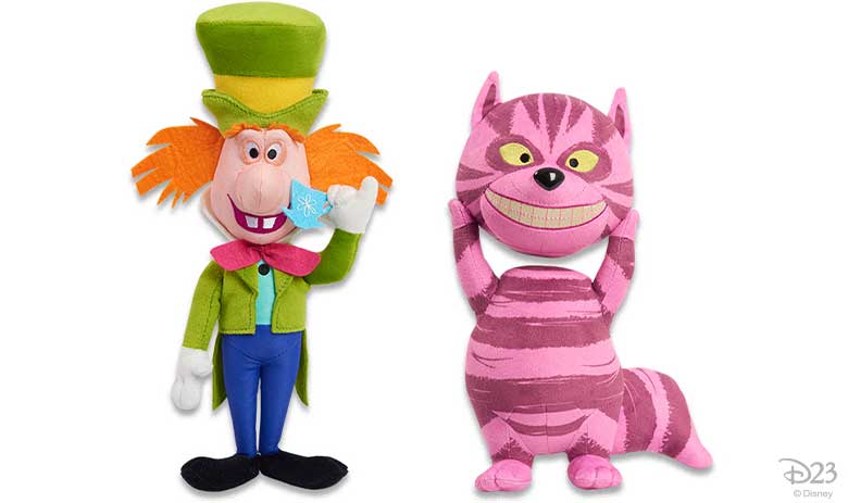 Cheshire Cat Plush and Alice in Wonderland Toy Dolls