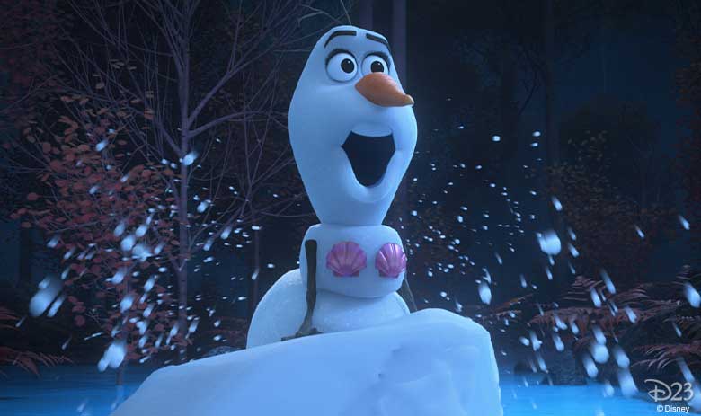 Frosty Fun with Olaf's Frozen Adventure's Josh Gad and Filmmakers - D23