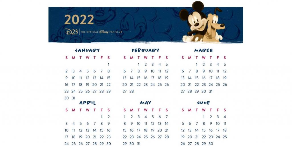 Downloadable: Official Calendar 2022