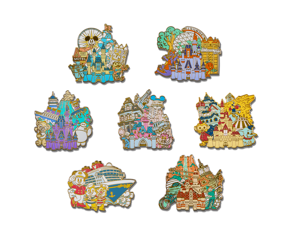 Ariel Disney Princess Tea Party Completer Pin Set - Disney Pins Blog