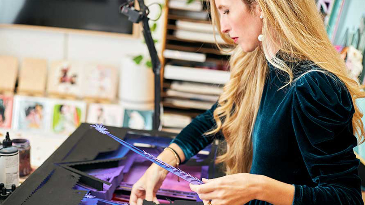 Arendelle Castle Yule Log: Cut Paper Edition