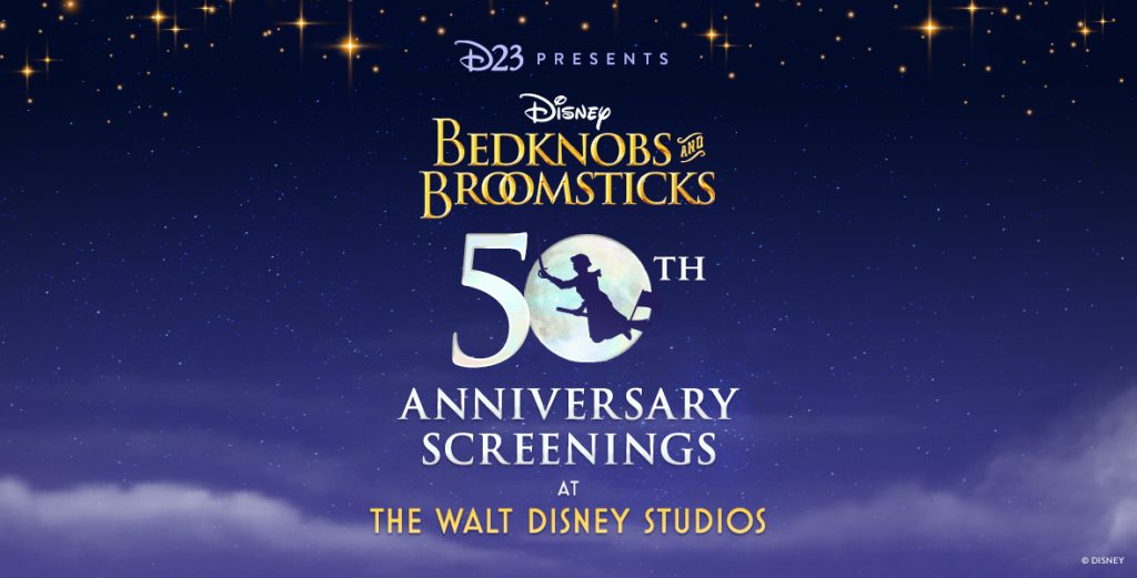 D23 Presents Bedknobs and Broomsticks 50th Anniversary Screenings at The Walt Disney Studios