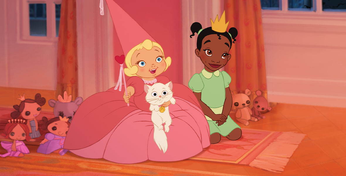 Tiana and Charlotte