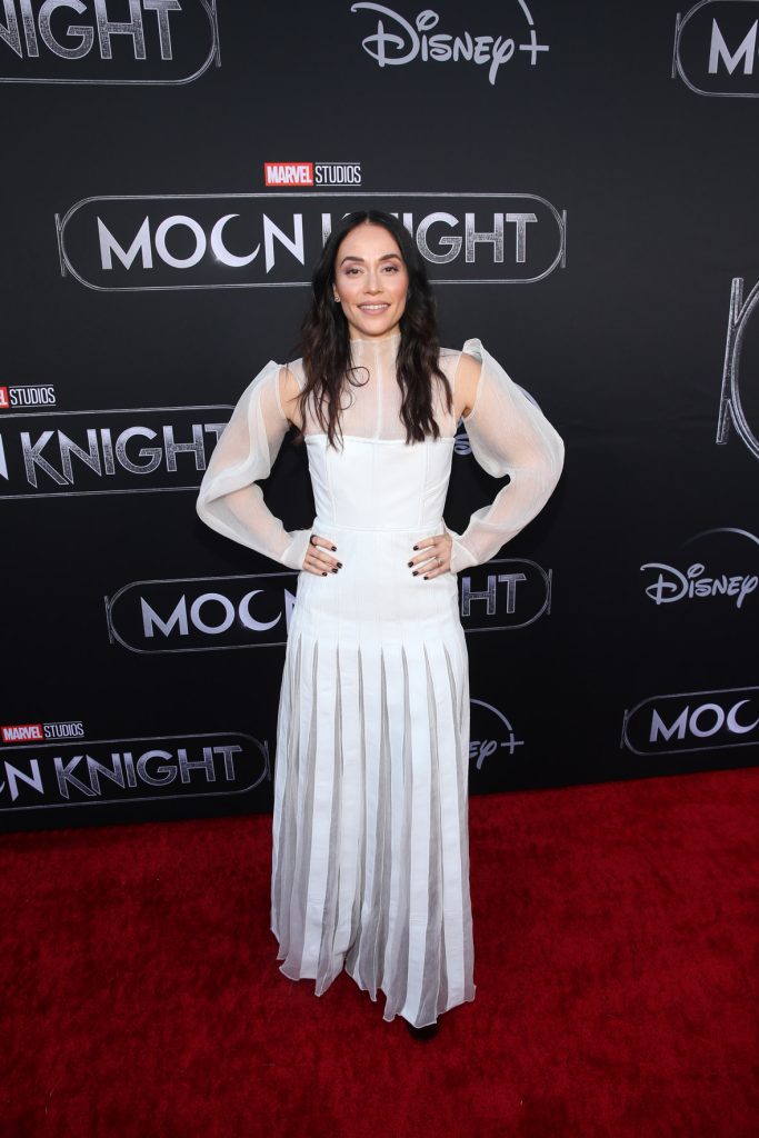 LOS ANGELES, CALIFORNIA - MARCH 22:  Fernanda Andrade attends the Moon Knight Los Angeles Special Launch Event at the El Capitan Theatre in Hollywood, California on March 22, 2022. (Photo by Jesse Grant/Getty Images for Disney)