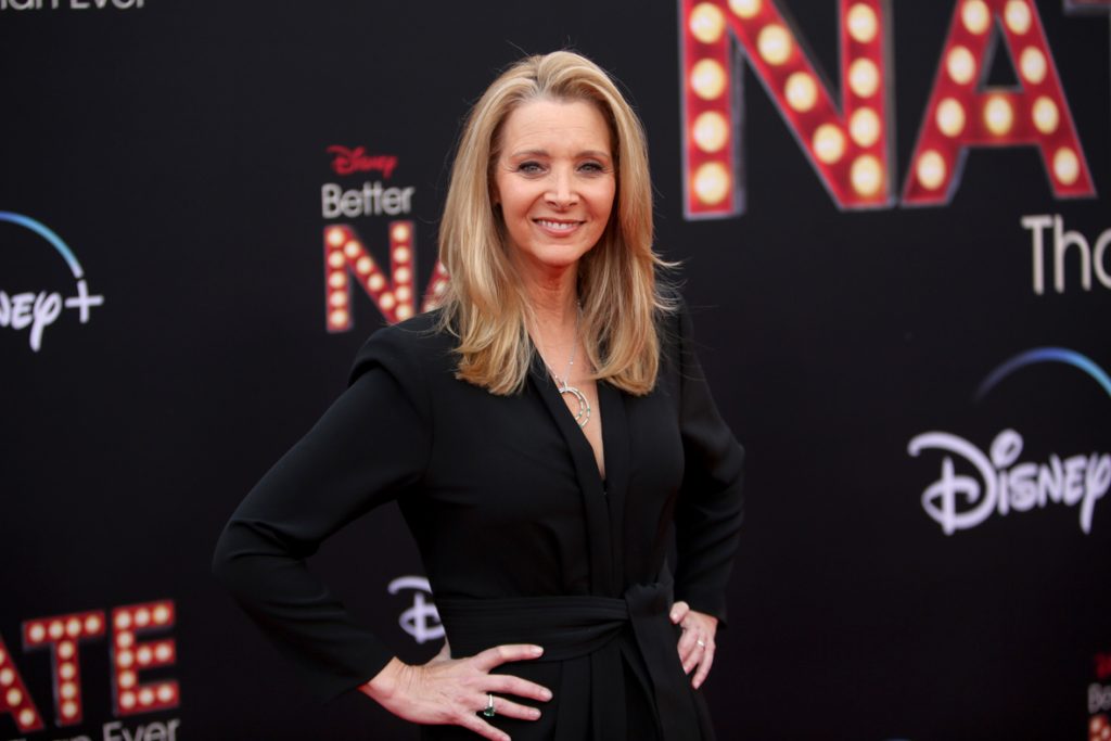 LOS ANGELES, CALIFORNIA - MARCH 15: Lisa Kudrow attends the Los Angeles Premiere of Disney's "Better Nate Than Ever" at El Capitan Theatre in [Hollywood], California on March 15, 2022. (Photo by Jesse Grant/Getty Images for Disney)