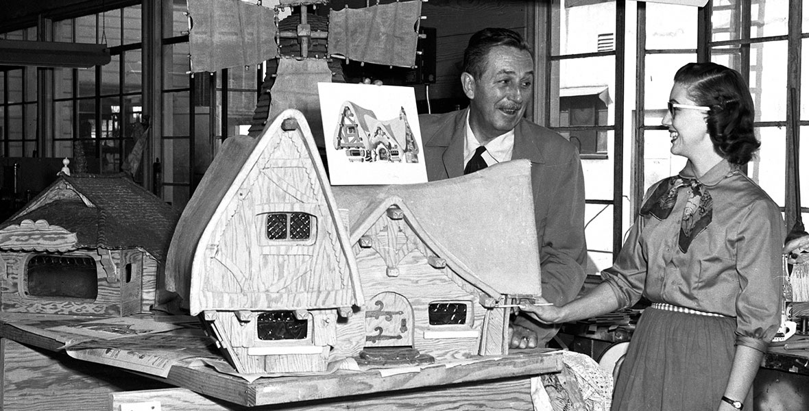 Harriet Burns and Walt Disney