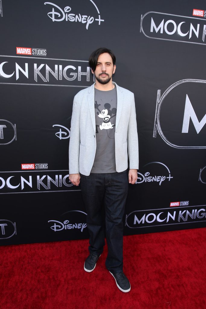 LOS ANGELES, CALIFORNIA - MARCH 22:  Jeremy Slater, Writer attends the Moon Knight Los Angeles Special Launch Event at the El Capitan Theatre in Hollywood, California on March 22, 2022. (Photo by Jesse Grant/Getty Images for Disney)