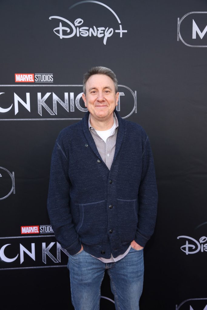 LOS ANGELES, CALIFORNIA - MARCH 22:  Grant Curtis, Executive Producer attends the Moon Knight Los Angeles Special Launch Event at the El Capitan Theatre in Hollywood, California on March 22, 2022. (Photo by Jesse Grant/Getty Images for Disney)