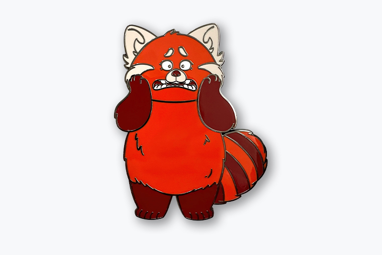 D23-Exclusive Turning Red Mei Lee Red Panda Jumbo Pin (SOLD OUT) - D23