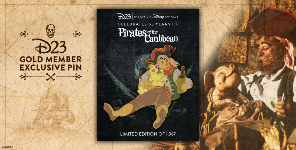Arrrrr Ye Adding this D23-Exclusive Pirates of the Caribbean Pin to Your Collection?