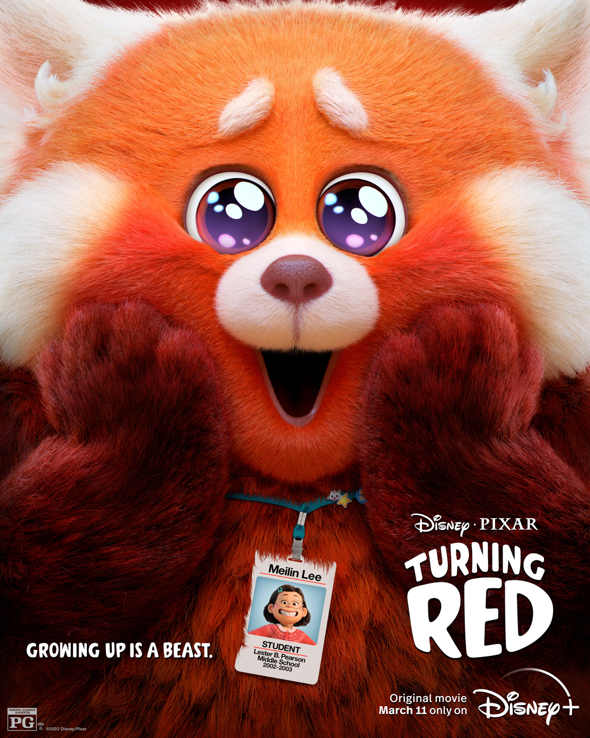 Turning Red Hero Poster