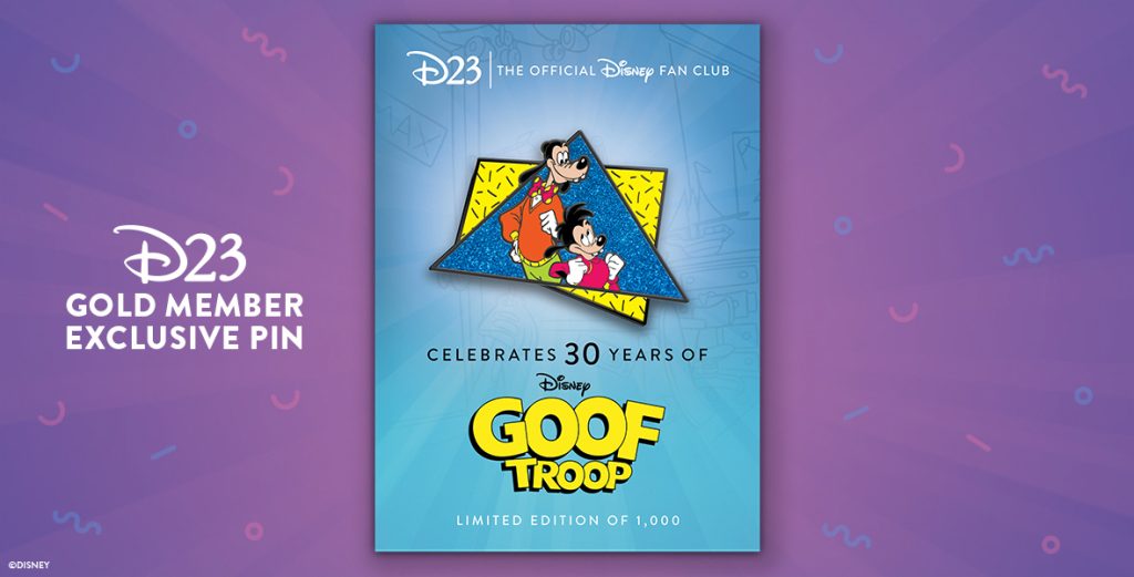 D23-Exclusive Goof Troop 30th Anniversary Pin – Now on Sale!