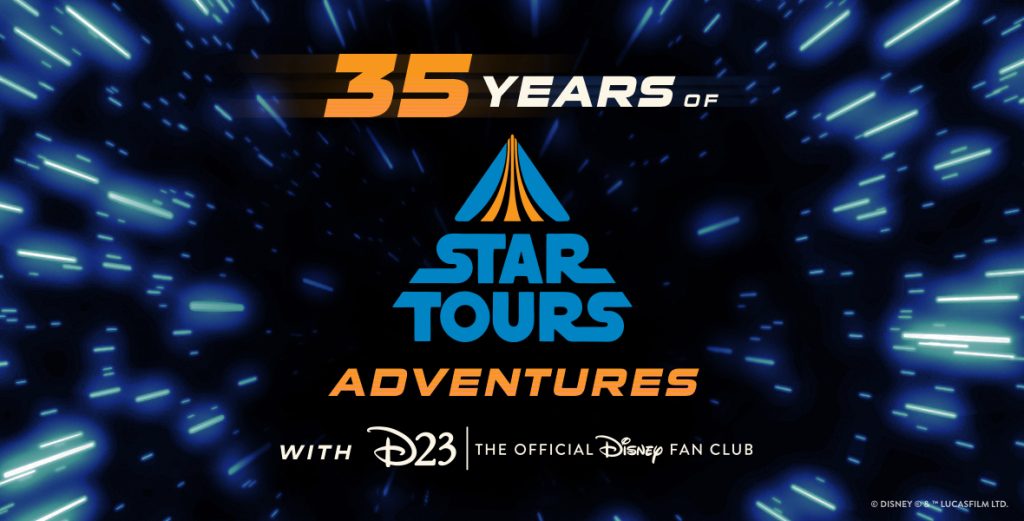 35 Years of Star Tours Adventures with D23 – launching at Star Wars Celebration Anaheim!