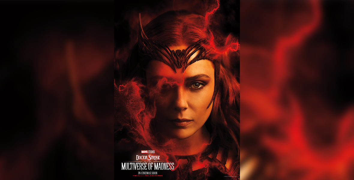 Elizabeth Olsen as Wanda Maximoff aka The Scarlet Witch in Marvel Studios’ Doctor Strange in the Multiverse of Madness.