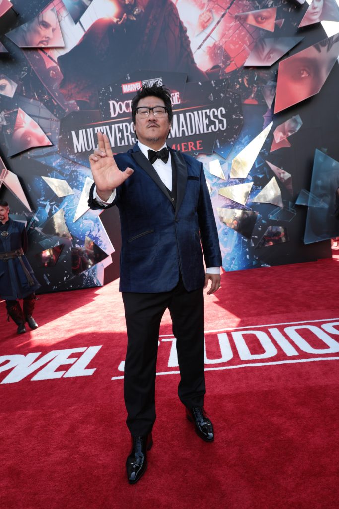 Star Benedict Wong attends the world premiere of Marvel Studios’ Doctor Strange in the Multiverse of Madness.