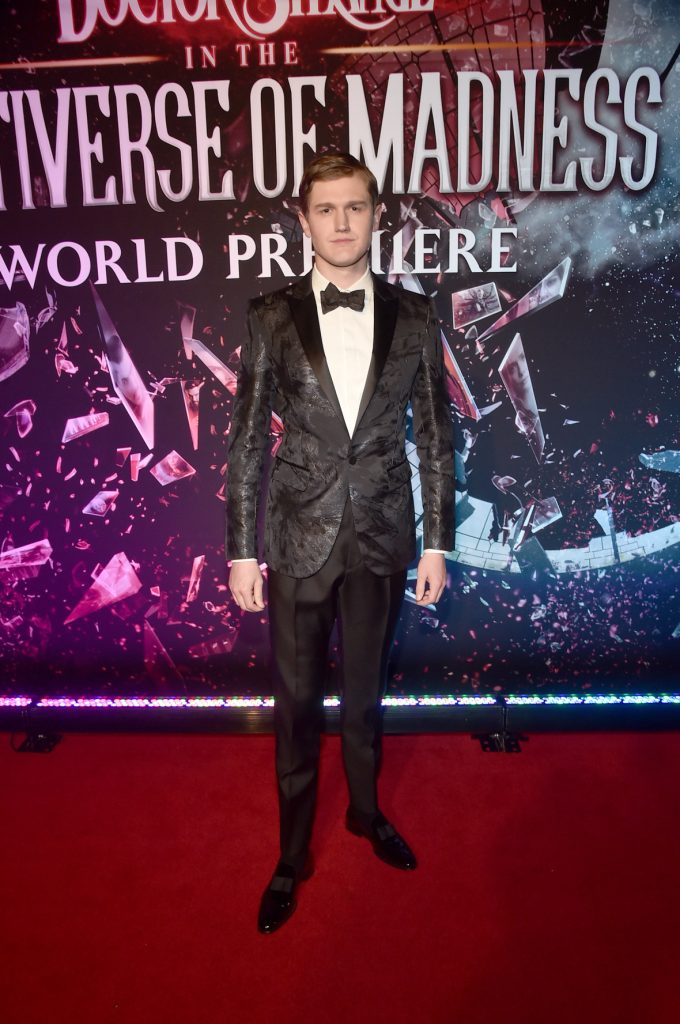 Adam Hugill attends the world premiere of Marvel Studios’ Doctor Strange in the Multiverse of Madness.
